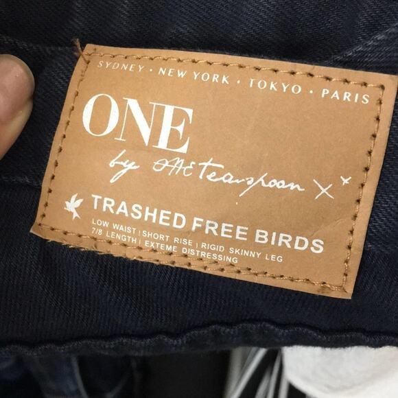 ONE by one teaspoon x denim ripped distressed jean - Picture 7 of 9